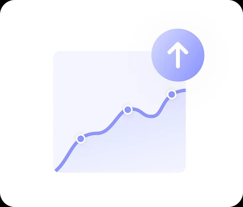 iOS subscription revenue dashboard showing growth trends