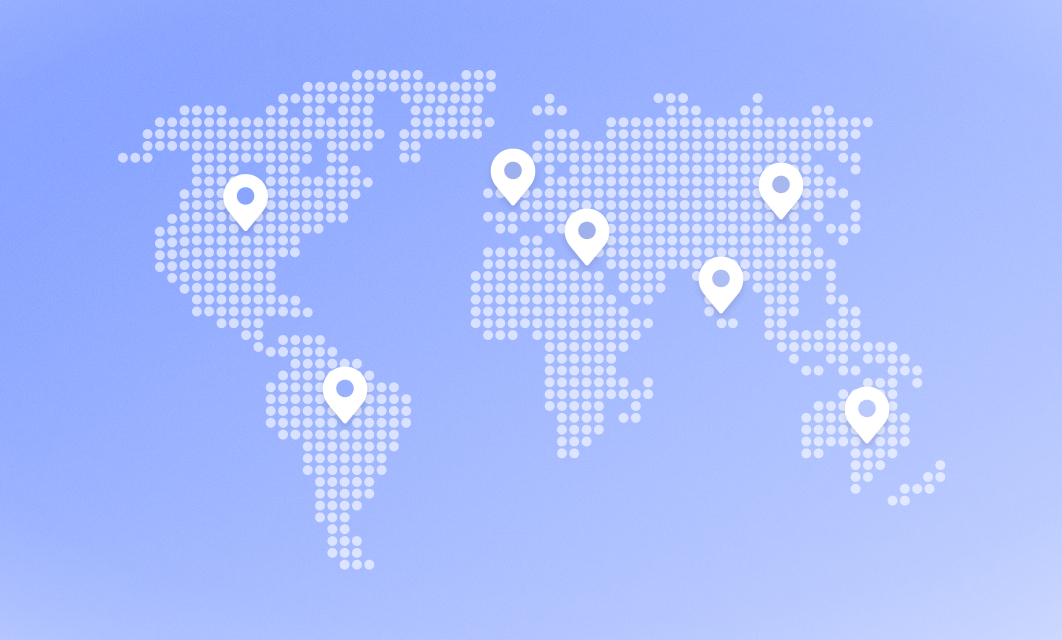 Country-based cohort analysis with regional map