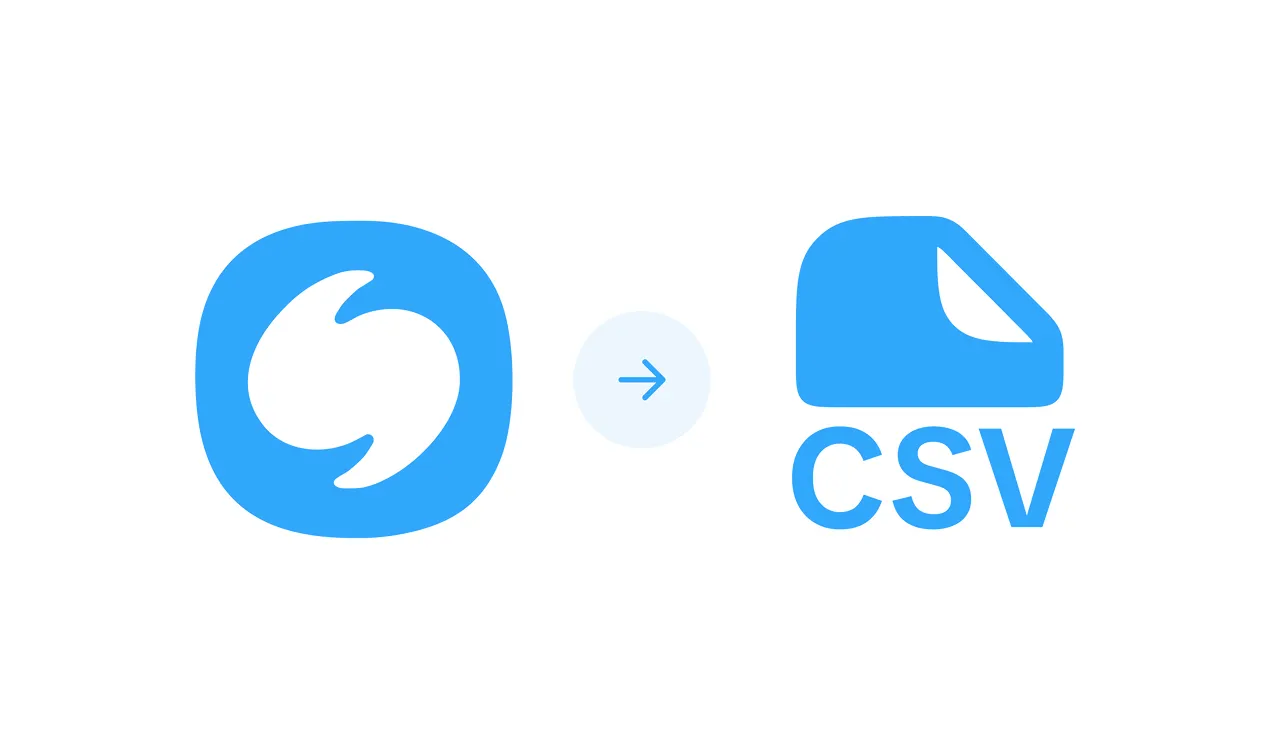 Export subscription analytics data to CSV